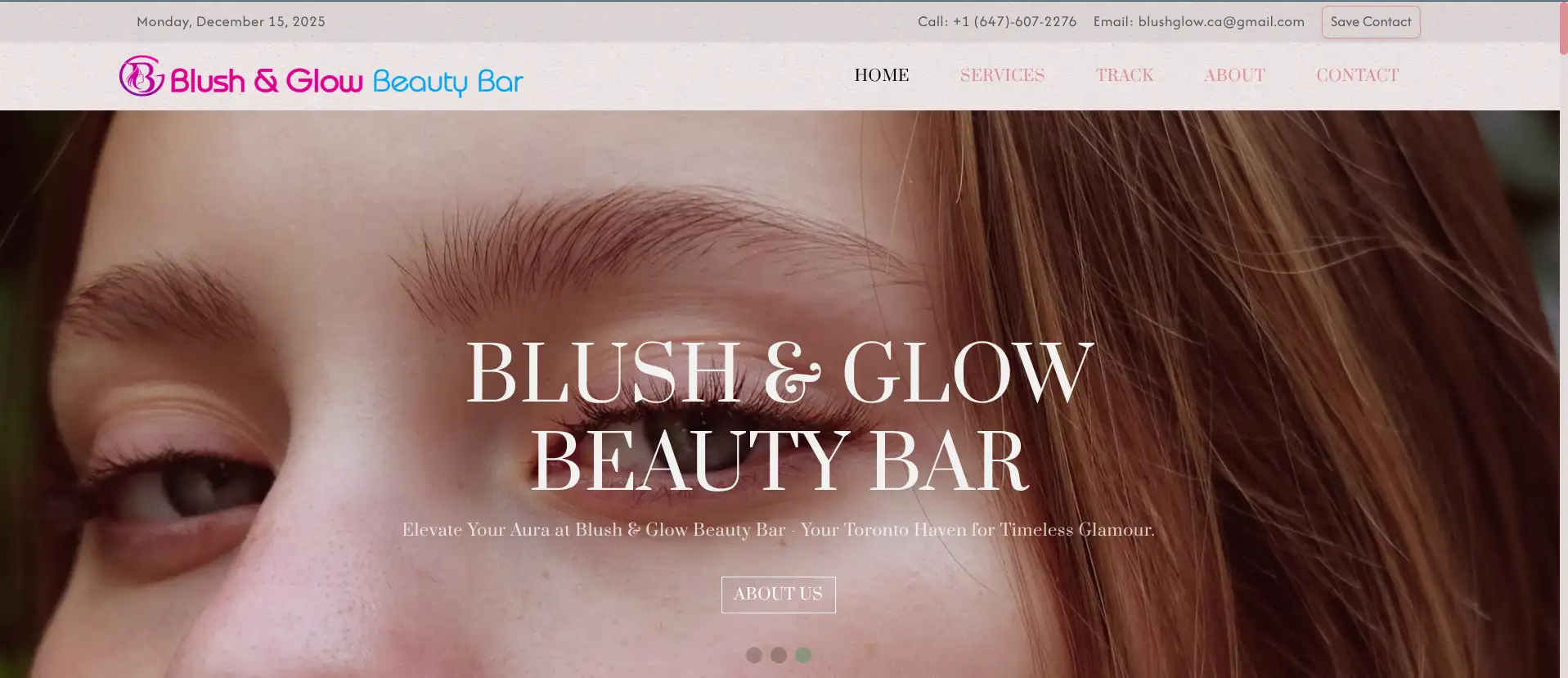 Blush & Glow Beauty Bar